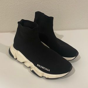 USED BALANECIAGA SPEED RUNNER SIZE 39 EUR 9 USA